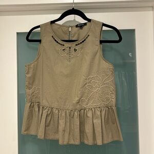 Madewell woven tank size S